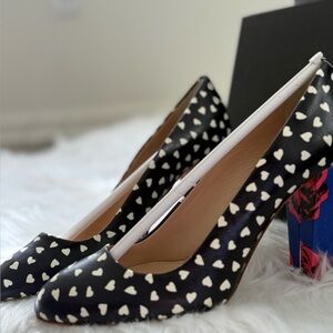 J. Crew Heart & Roses Stella Pumps | Sz 5.5